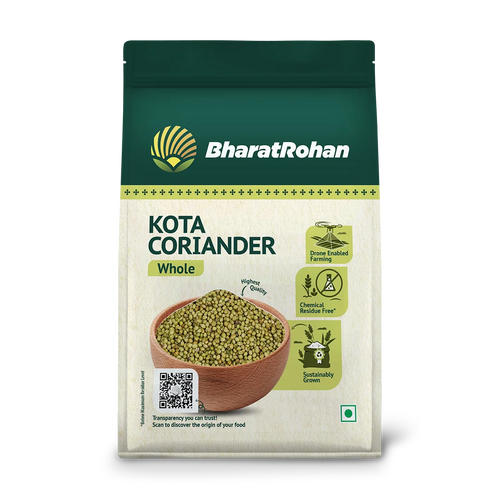 Bharatrohan Coriander Seeds front